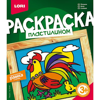 Раскраска пластилином Петушок LORI за 113 руб.