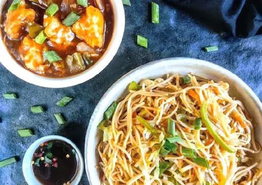 Chicken Manchurian Noodles