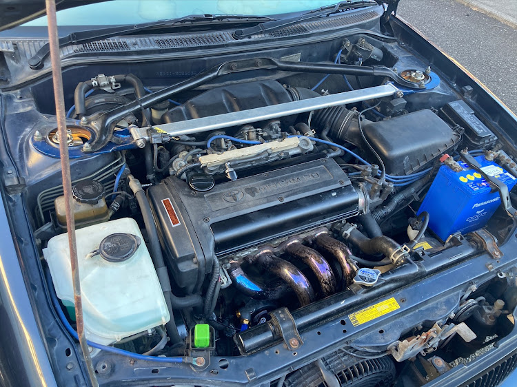 スプリンターの整備記録・AE111・4AGE20V・エキマニ・メリークリスマス✨🎄✨に関するカスタム事例の投稿画像4枚目