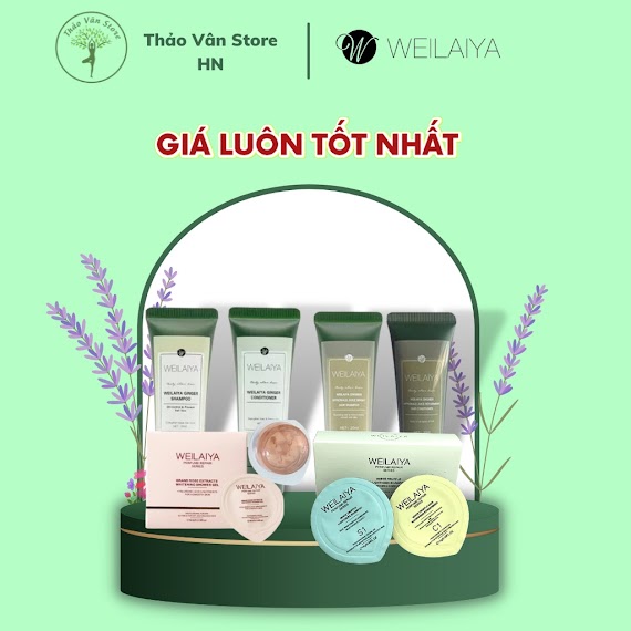 [Set Mini] Dầu Gội Xả, Sữa Tắm, Dưỡng Thể Weilaiya Chính Hãng