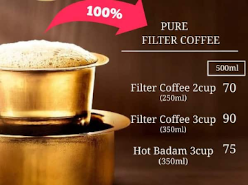 Kolluru Filter Coffee menu 