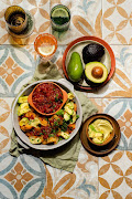  Delicious Patatas Bravas (spicy Potatoes) with avocado crème for you to try at home.​