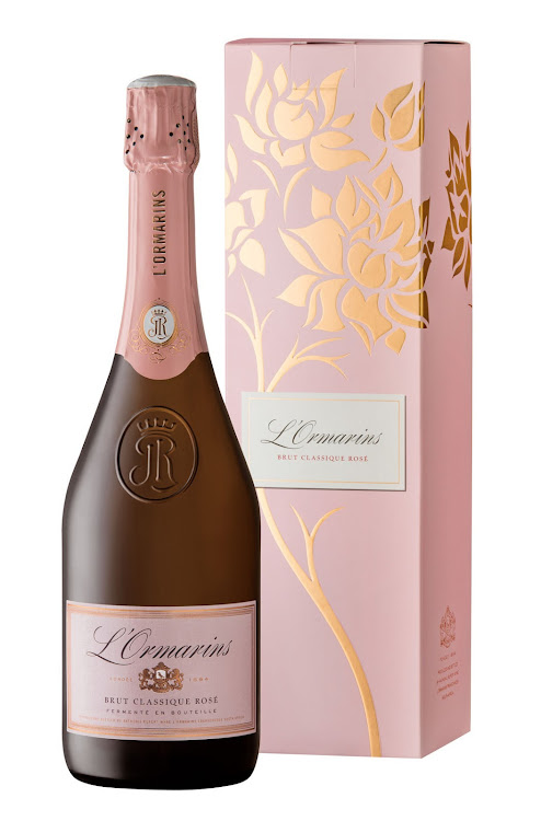 L’Ormarins Brut Classique Rosé NV.