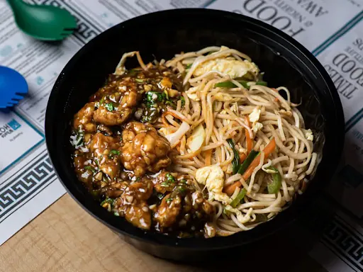 Chicken Chilli Noodles Wok