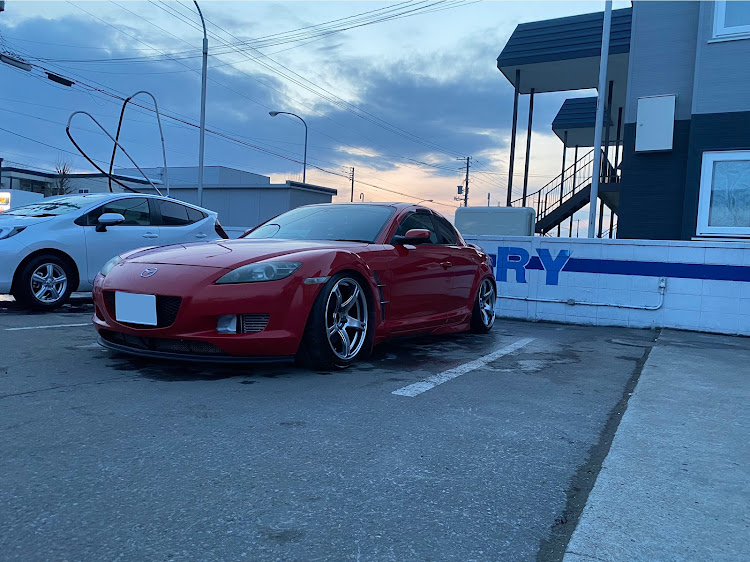 RX-8の洗車・車高調整・ホイール交換・ドライブに関するカスタム事例の投稿画像2枚目
