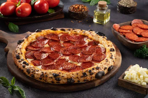 Naples - Double Pepperoni(Pork ) Pizza.