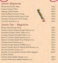 Kababz & Grill Since 1965 menu 1