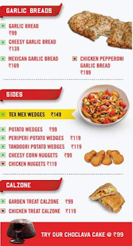 Sbarro pizza menu 4