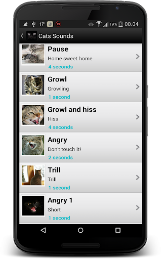 Screenshot Cat Sounds