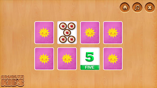 Numbers Matching Game For Kids