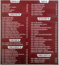 Hotel Gardenview menu 3