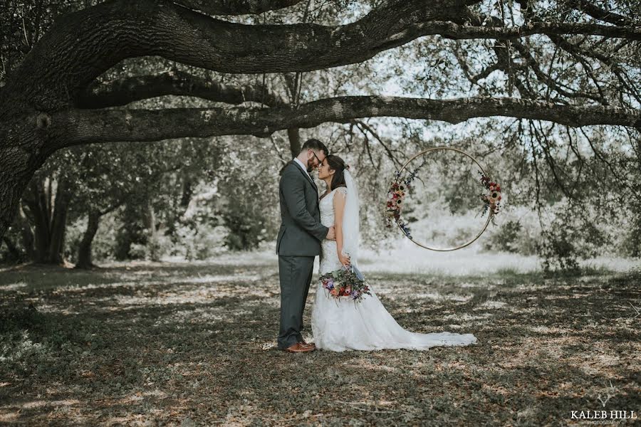 Wedding photographer Kaleb Hill (kalebhill). Photo of 25 August 2019