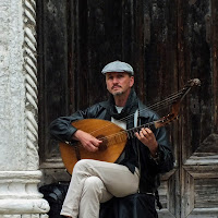 Il musicista di strada di 