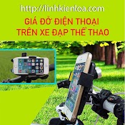 Giá Đở Điện Thoại Trên Xe Máy Và Xe Đạp Xoay 360 Độ