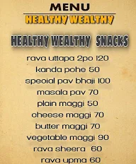 Healthy Wealthy menu 6
