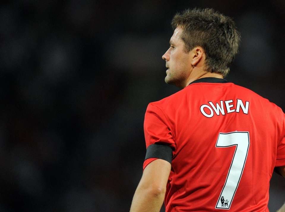 Sticking with MU for 3 years Owen struggled with 17 goals