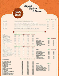 Mughal Tandoor & Chinese menu 1