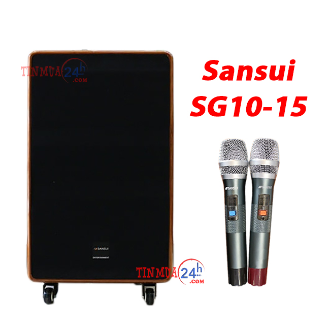 Siêu Sang - Siêu Hay - Loa Karaoke Cao Cấp Tích Hợp Vang Số Sansui SG10-15