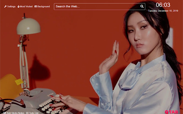 Hwasa Mamamoo Wallpaper for New Tab