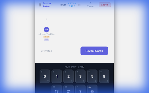Kayn Scrum Poker screenshot 2
