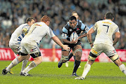 Wycliff Palu of the Waratahs on the run during yesterday's Super Rugby match against the Stormers at Allianz Stadium in Sydney. File photo