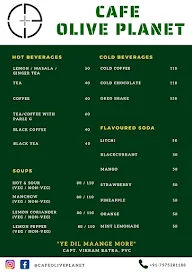 Cafe Olive Planet menu 1