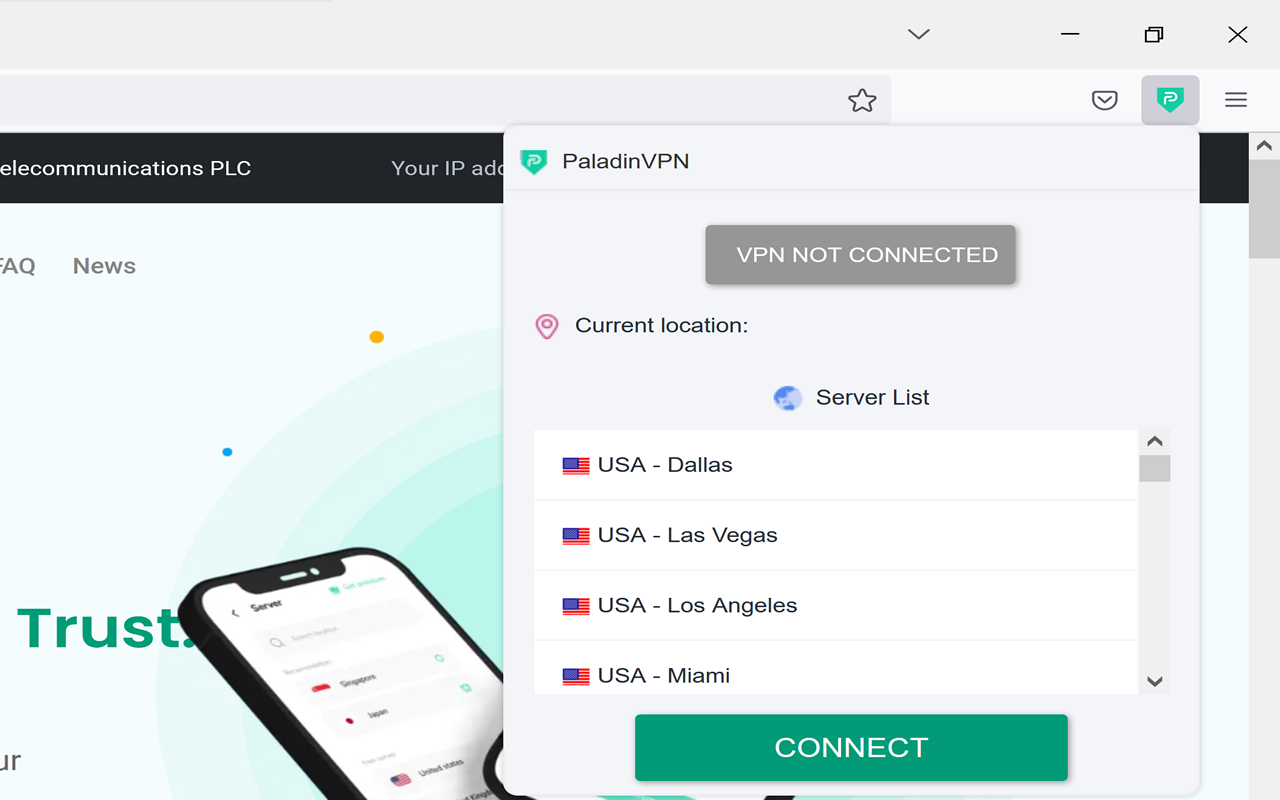 PaladinVPN - 100% Unlimited Free VPN Proxy Preview image 0