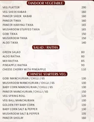 Mayuri Multicuisine Family Restaurant menu 6