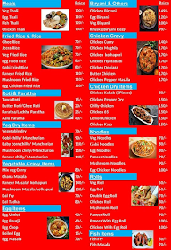 The Fresh Meals menu 1