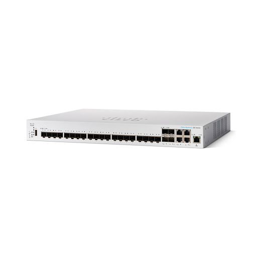 Thiết bị mạng/ Switch Cisco CBS350 Managed 24-port SFP+,4x10GE Share - CBS350-24XS-EU