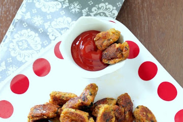 Baked Zucchini Potato Tots