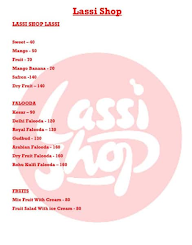 Lassi Shop menu 7