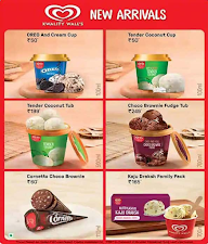 Kwality Wall's Frozen Dessert And Ice Cream Shop menu 2