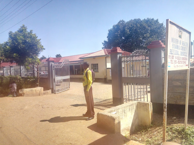 The Bungoma reffral hospital.PHOTOS JOHN NALIANYA