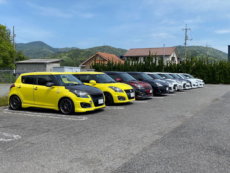 スイフトスポーツの閃光になりたいカピ・Team 03'z・社員旅行風の中高年スイフトオフ会・鷲羽山&美観地区・楽し過ぎたに関するカスタム事例の投稿画像4枚目