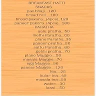 Breakfast hatti menu 1