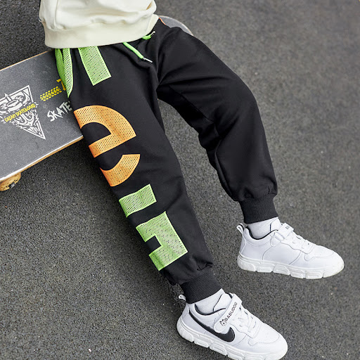 Title 4, Boys Sweatpants Spring and Autumn Loose Casual...