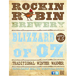 Logo of Rockin Robin Blizzard Of Oz