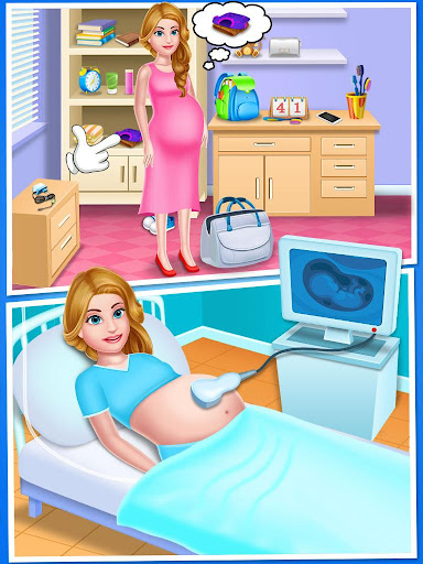 Mommy & newborn baby shower - Babysitter Game screenshots 11