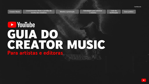 Guia do Creator Music para artistas e editoras