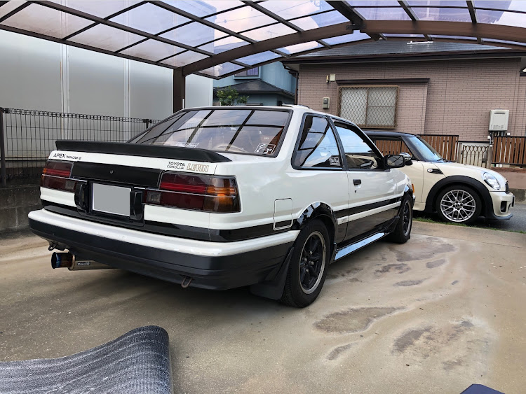 カローラレビンのデフオイル交換・チャタリング治るかな・仲間に感謝・今日のパシャリに関するカスタム事例の投稿画像1枚目