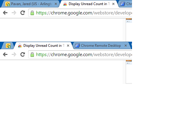 Display Unread Count in Tab for OWA Preview image 1