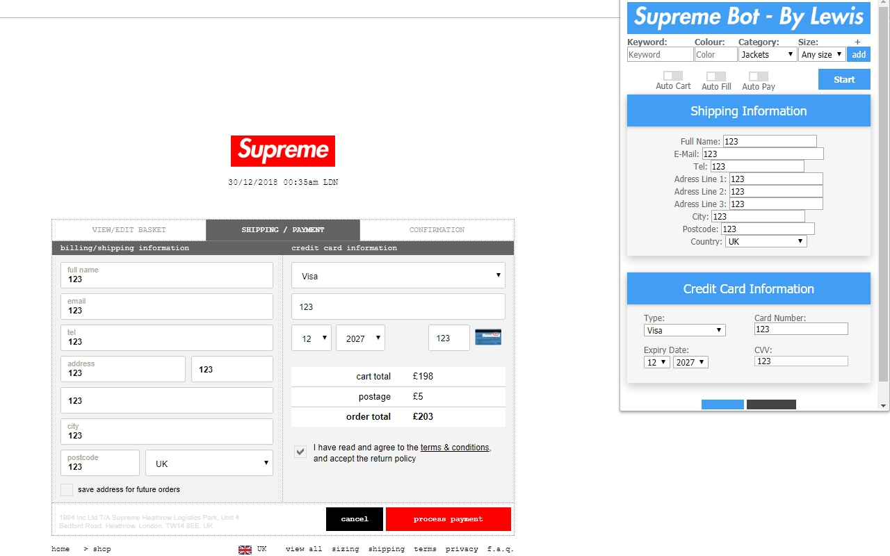 Supreme Bot Preview image 0