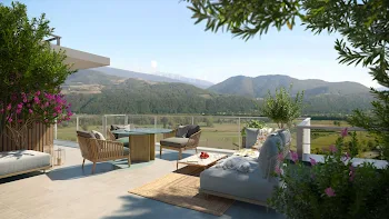 Programme immobilier neuf Meylan vue sur le massif de Belledonne à Meylan (38)