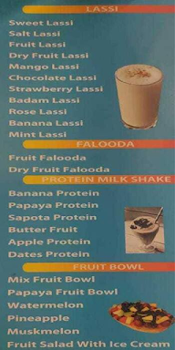 Pai Fresh Juice Centre menu 4