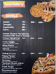 The Angel Pizza menu 1