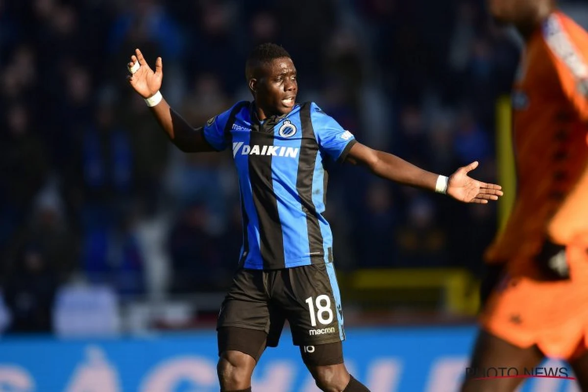 Nakamba stuurt kat naar training Club Brugge