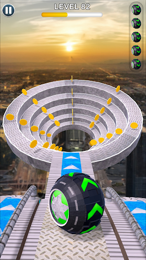 Screenshot Rolling Ball Sky Escape