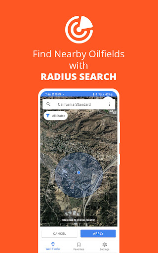 Screenshot Petrix Maps Oilfield Navigator
