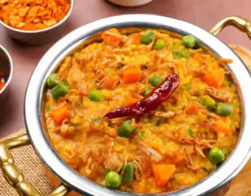 Vegetable Moong Dal Khichdi